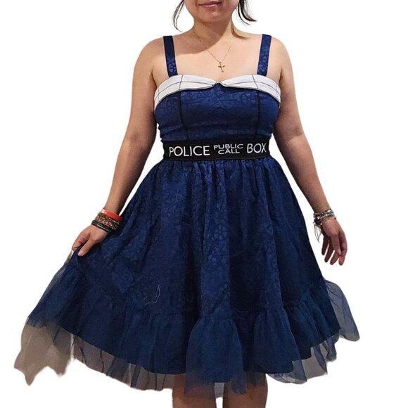 Halloween Costume: Fancy TARDIS dress from Dr. Who - Picture 1 of 5